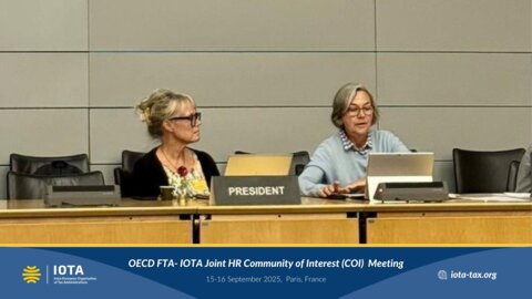 IOTA Executive Secretary Participates in the In-person Meeting Organised by the OECD FTA’s HR Community of Interest in cooperation with IOTA